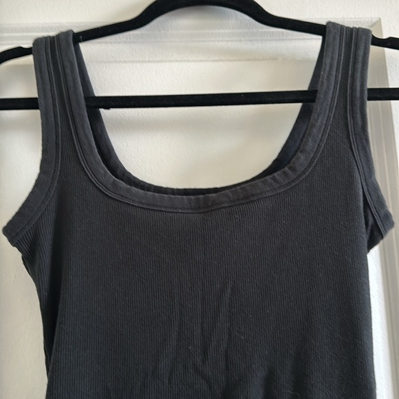 SKIMS COTTON RIB ONESIE | SOOT - Picture 5 of 6